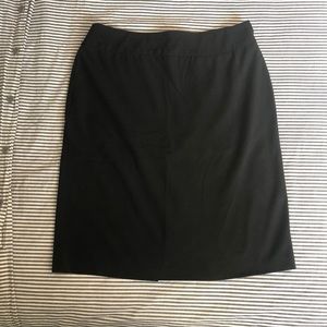 Black pencil skirt